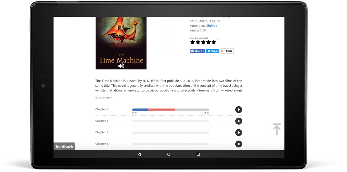audible cloud player android
